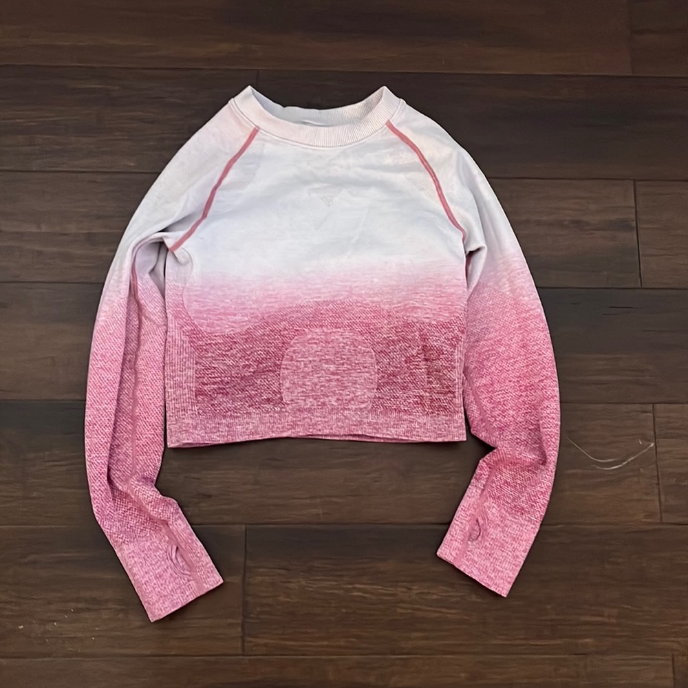 Running Girl crop top